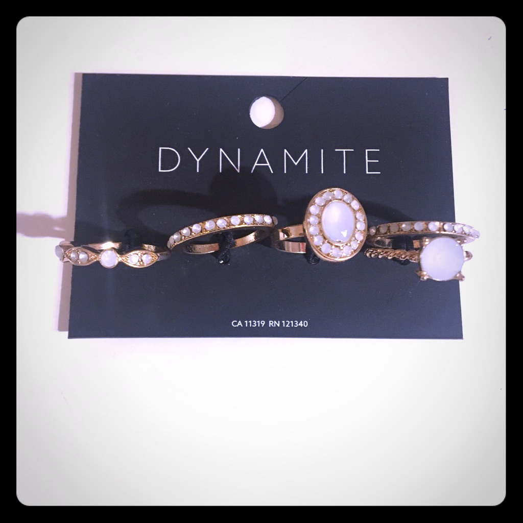 Stackable Rings From Dynamite